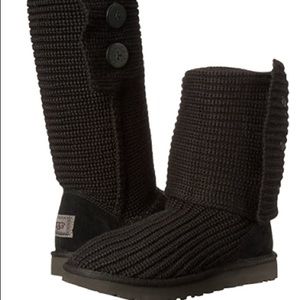 Women's Classic Cardy, pre-owned, black, Size 9